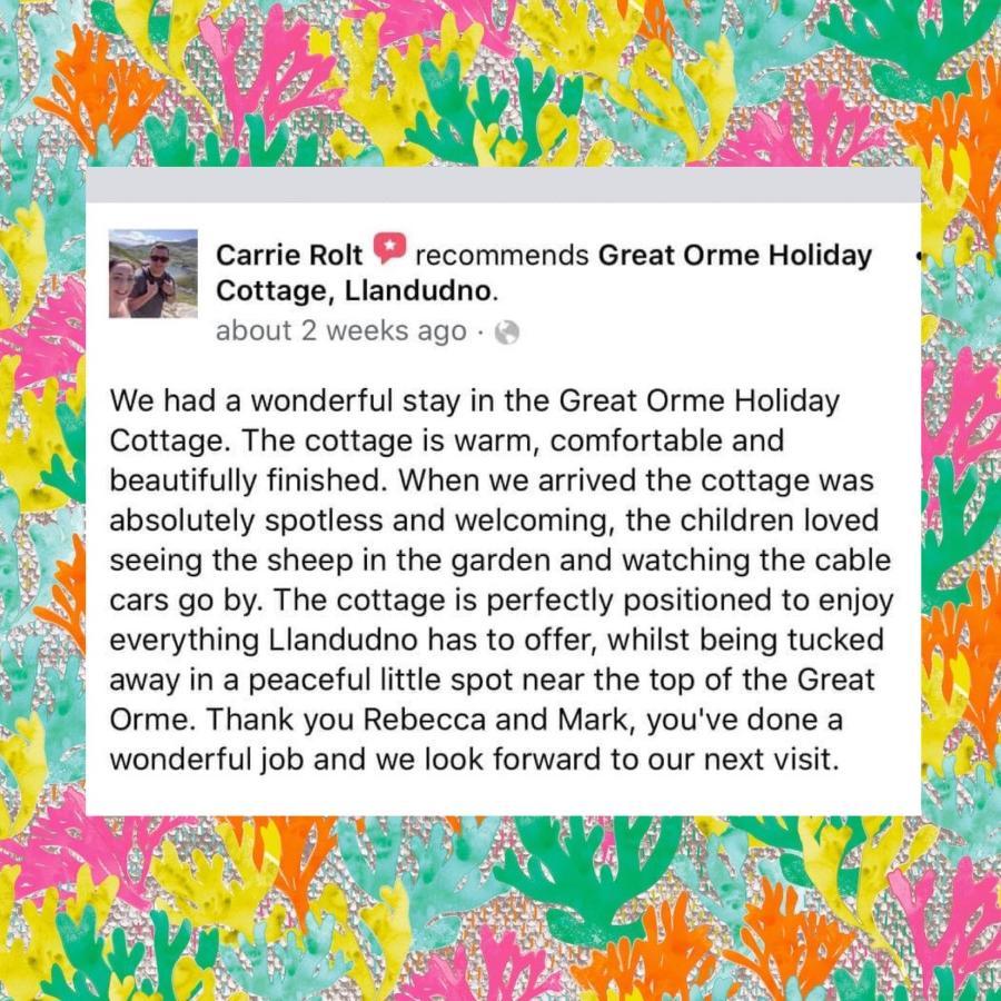 Great Orme Cottage, The Great Orme, Llandudno Eksteriør billede