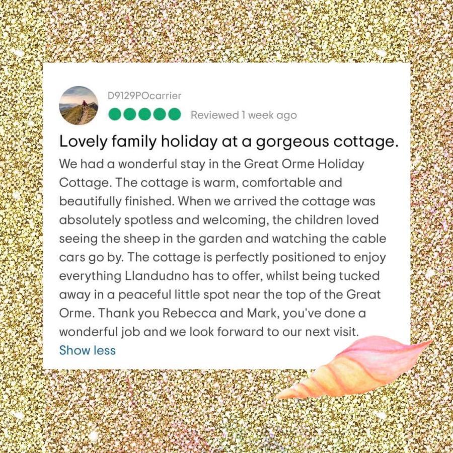 Great Orme Cottage, The Great Orme, Llandudno Eksteriør billede