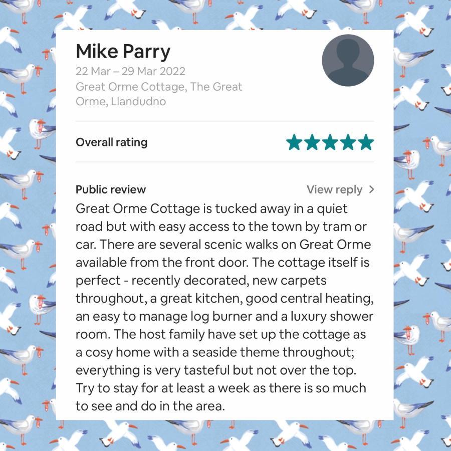 Great Orme Cottage, The Great Orme, Llandudno Eksteriør billede